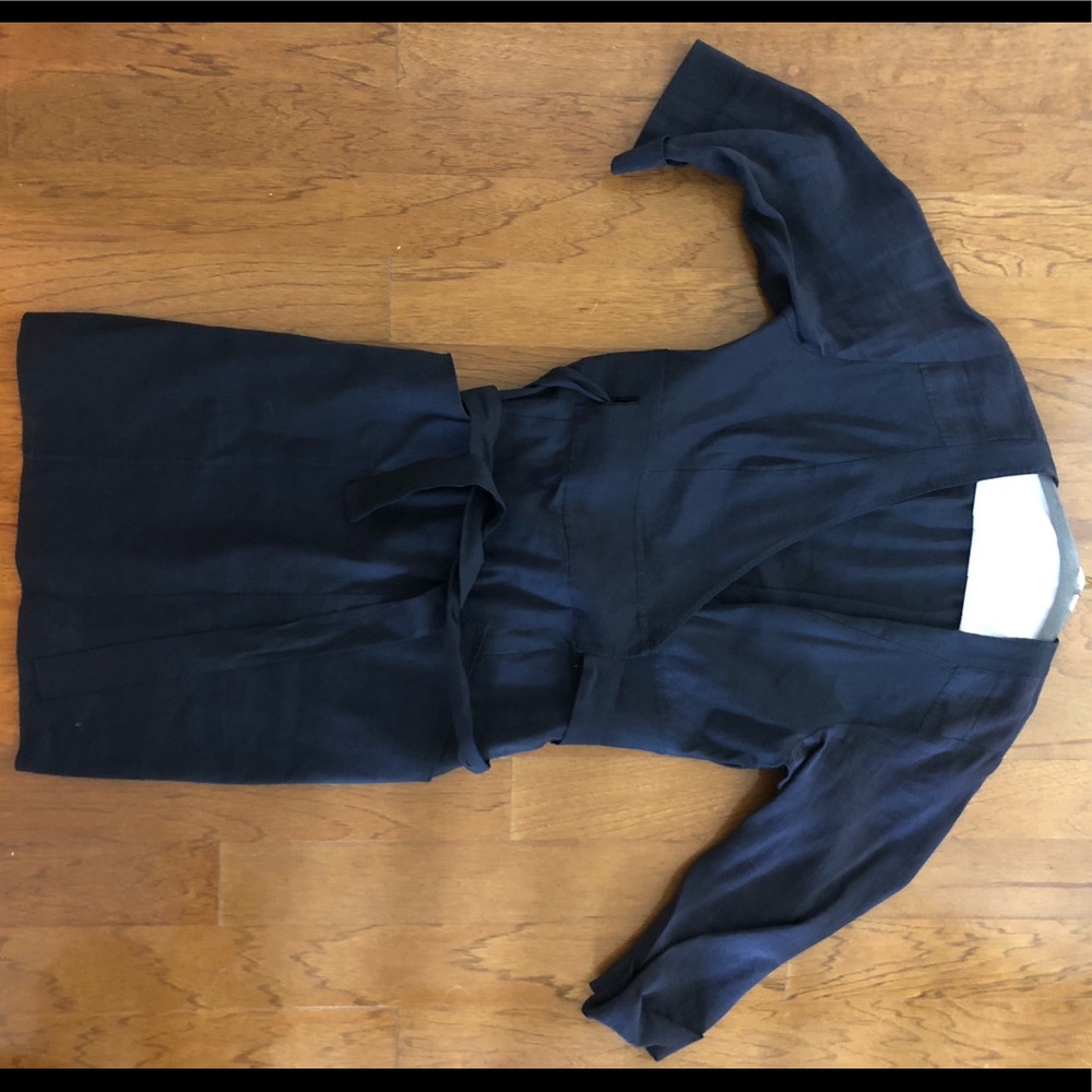 Mimi blue 3 Quarter sleeve dress
